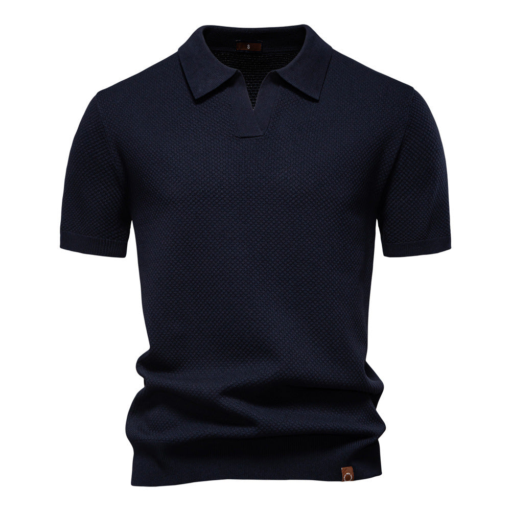 Jasper™ | Gestructureerd Poloshirt