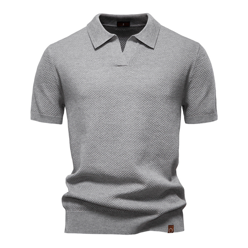 Jasper™ | Gestructureerd Poloshirt