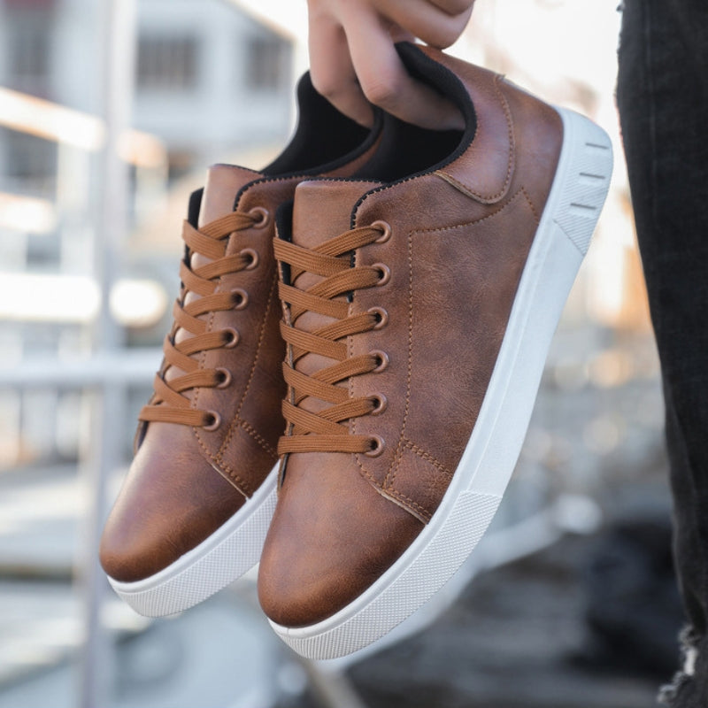 Milan™ | Luxe Vegan Leren Sneakers