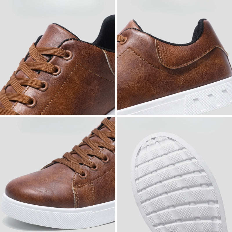 Milan™ | Luxe Vegan Leren Sneakers