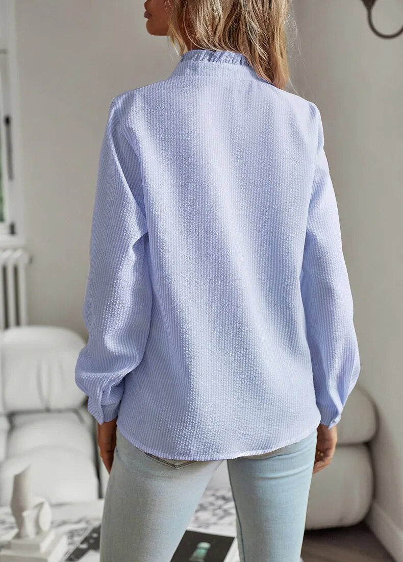 Babs™ | Elegante Polo Blouse