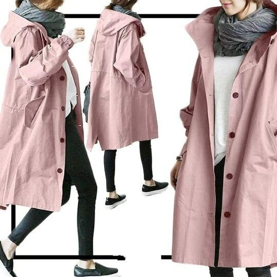 Barbara™|Elegante, waterbestendige trenchcoat