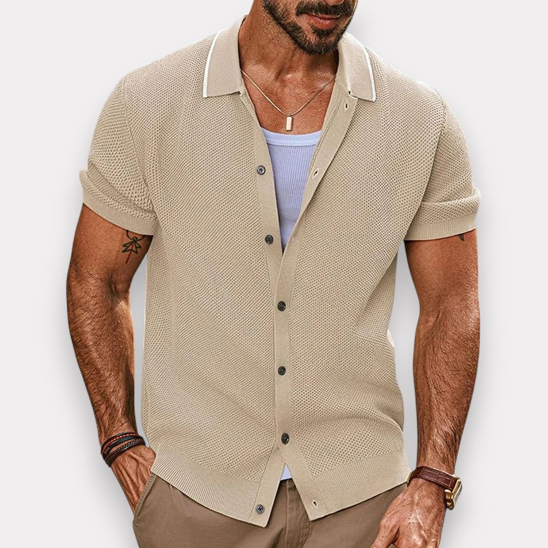 Lars™ | Gebreid Zomershirt