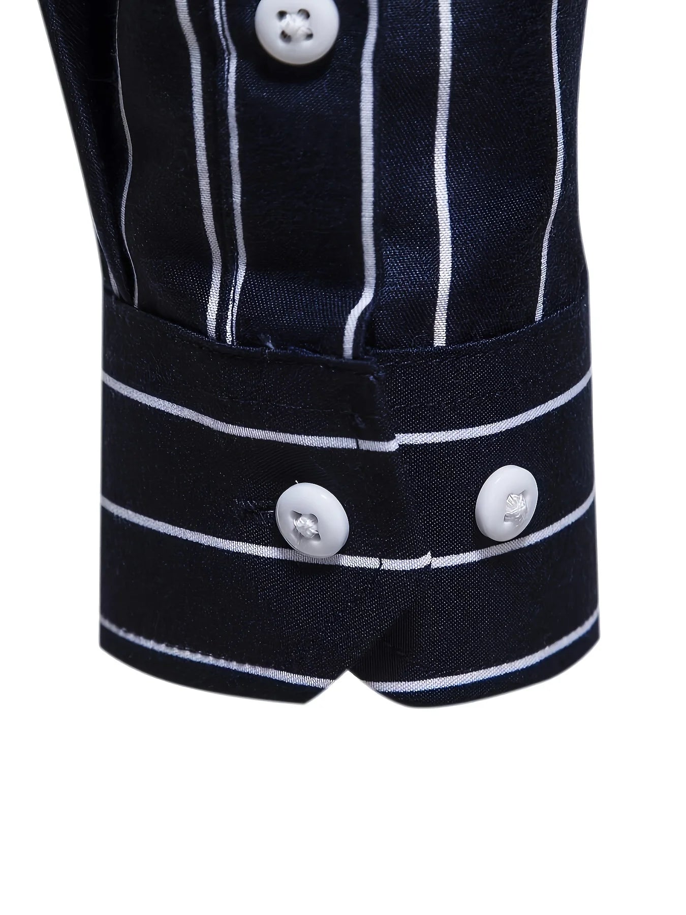 Bas™ | Gestreept Smart-Casual Overhemd