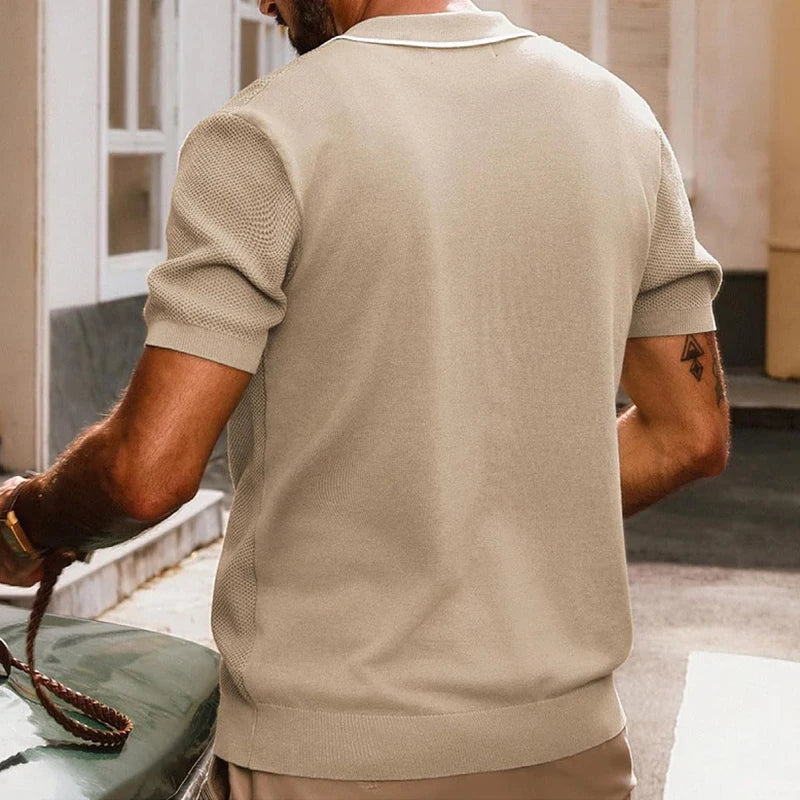 Lars™ | Gebreid Zomershirt