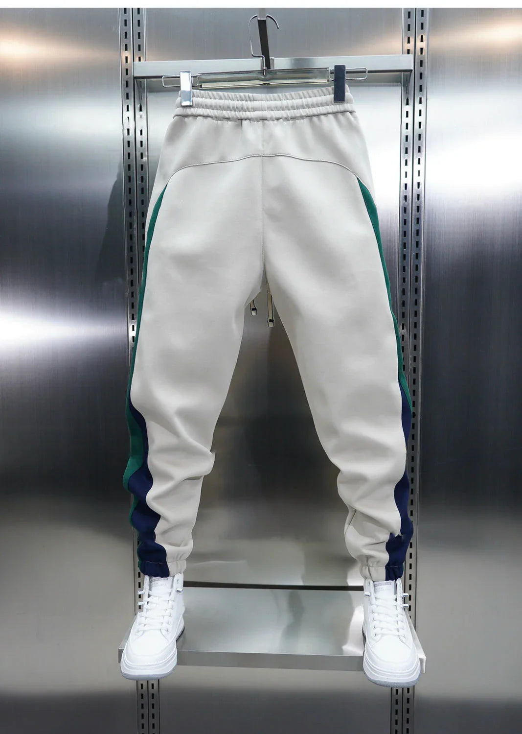 Jens™|Trendy Contrasterende Broek