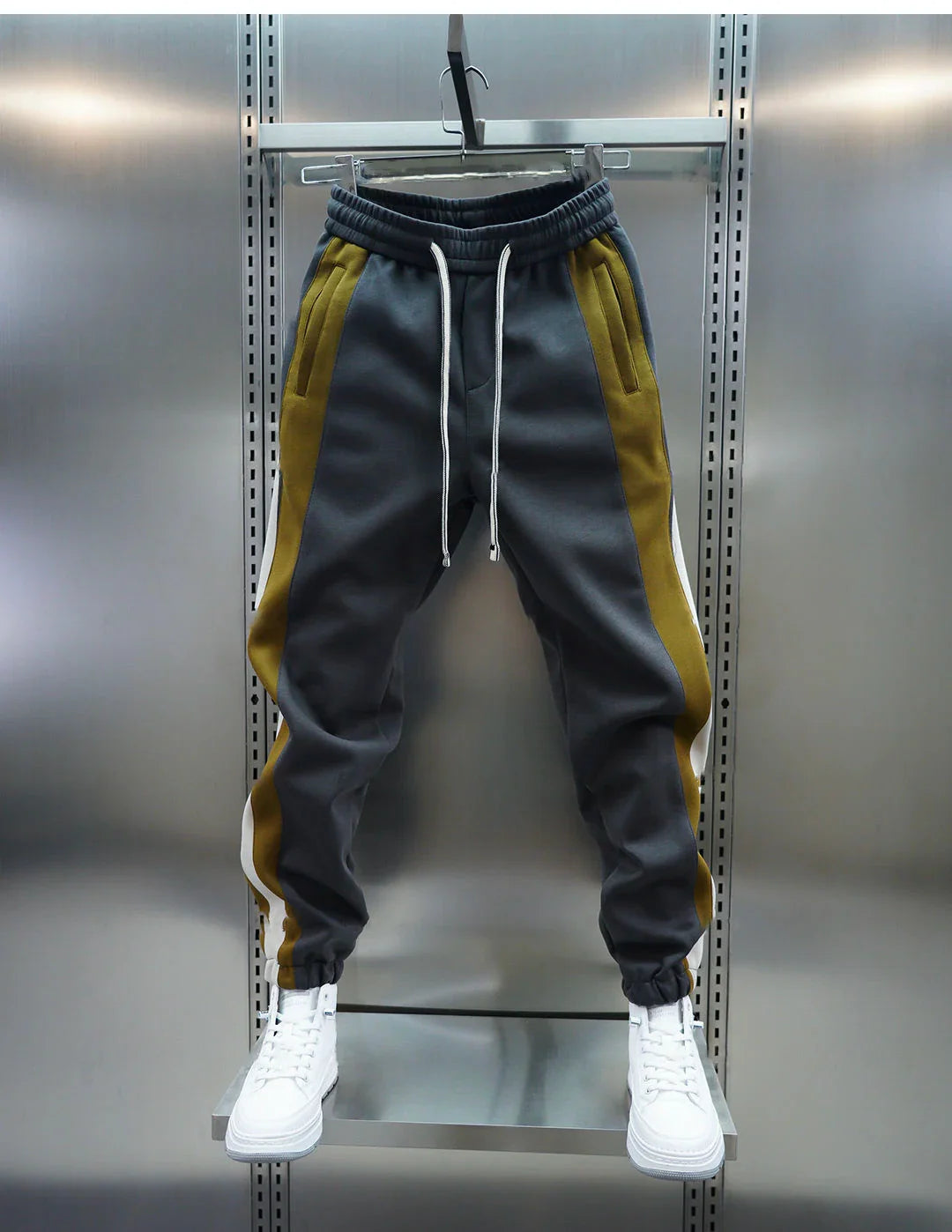 Jens™|Trendy Contrasterende Broek
