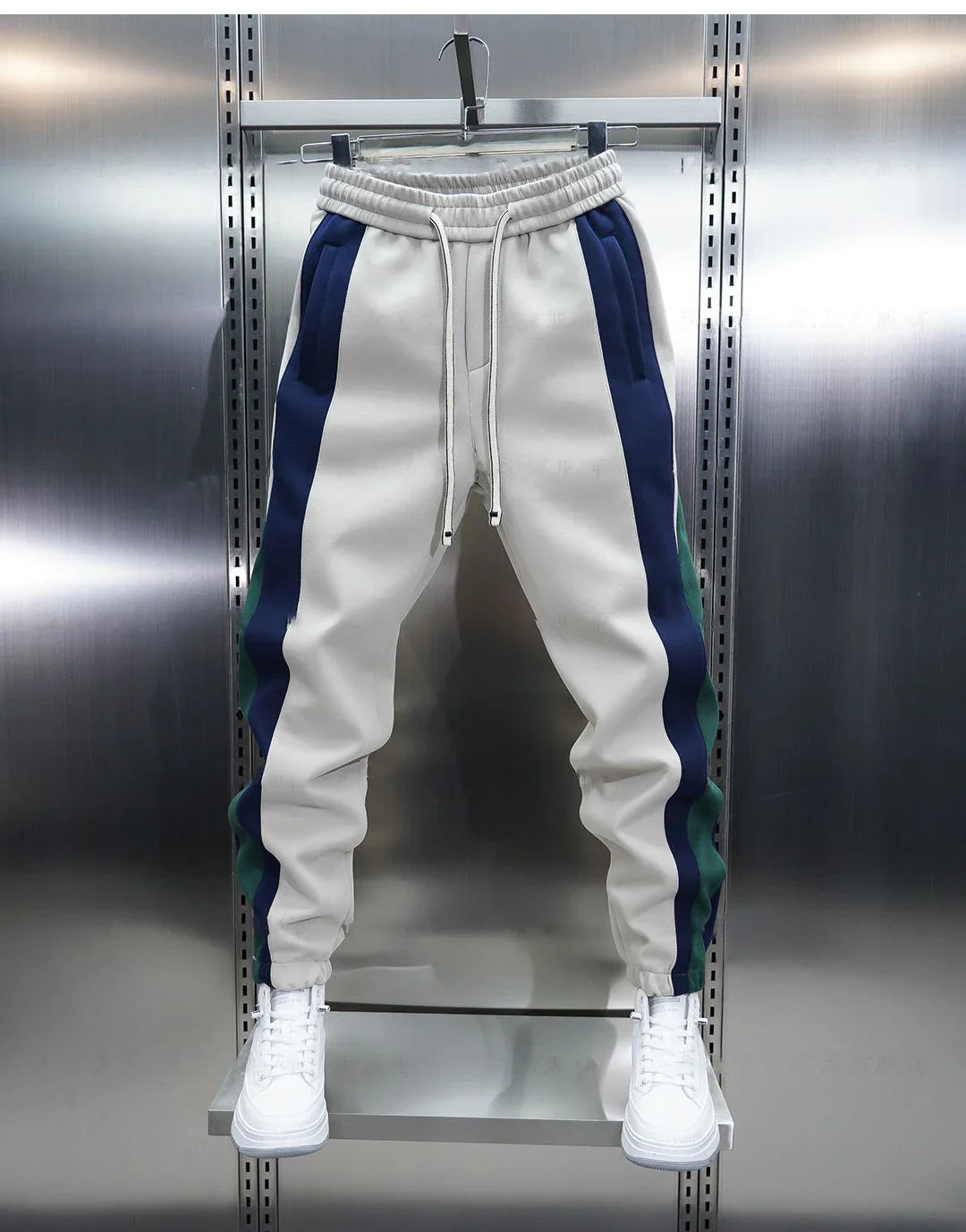 Jens™|Trendy Contrasterende Broek
