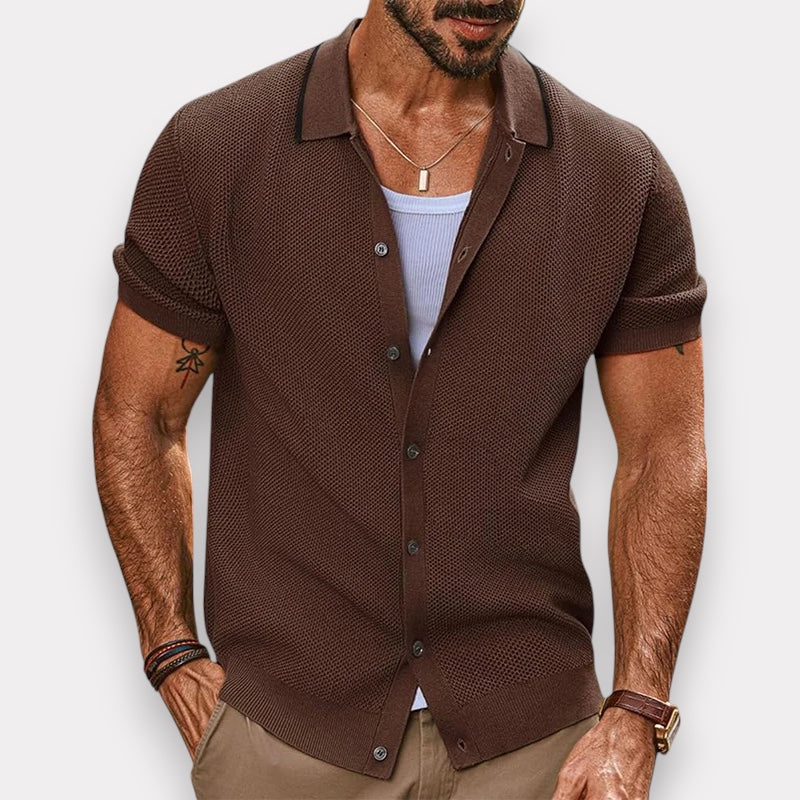 Lars™ | Gebreid Zomershirt