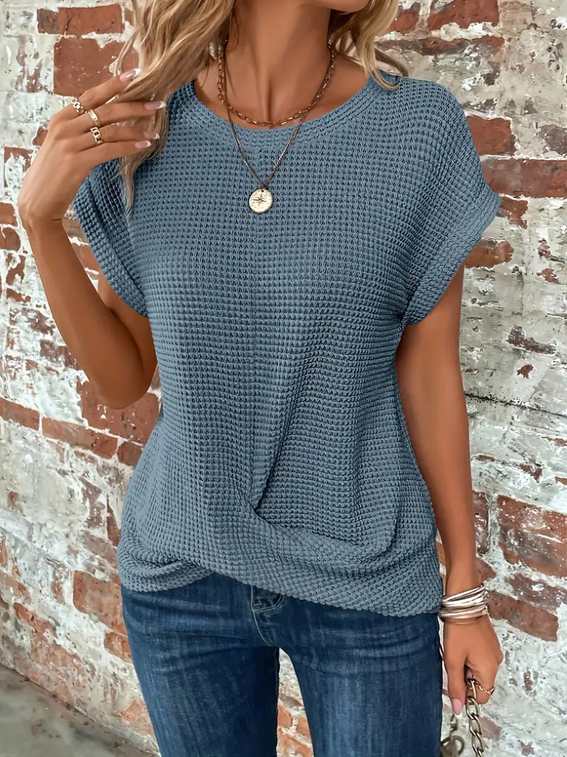 Fleur™|Modieus T-shirt met Ronde Hals
