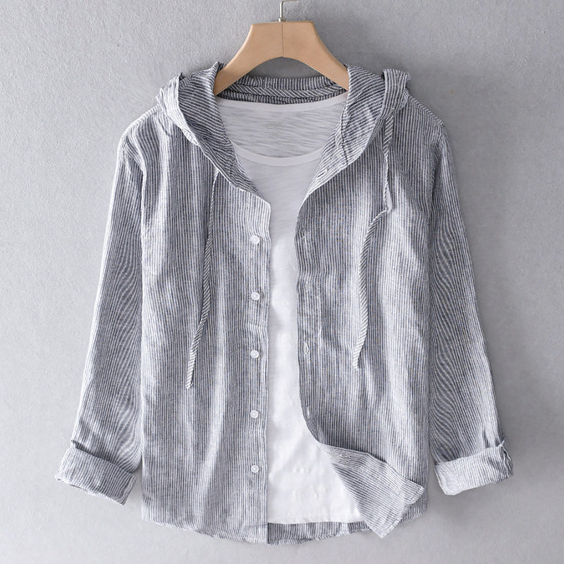 Marit™|Lichtgewicht Blouse met Capuchon
