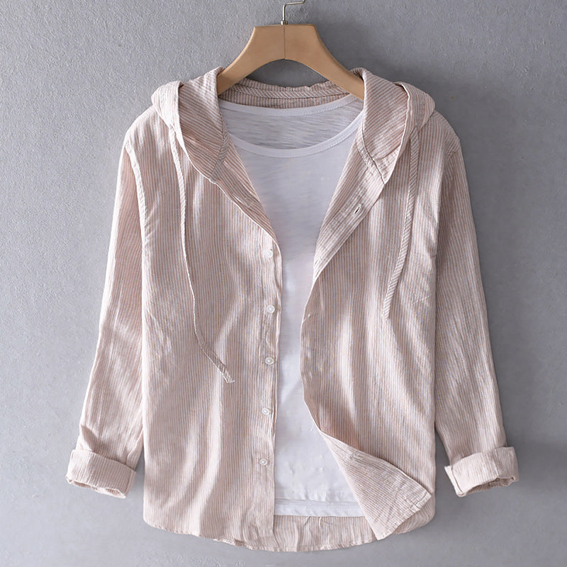 Marit™|Lichtgewicht Blouse met Capuchon