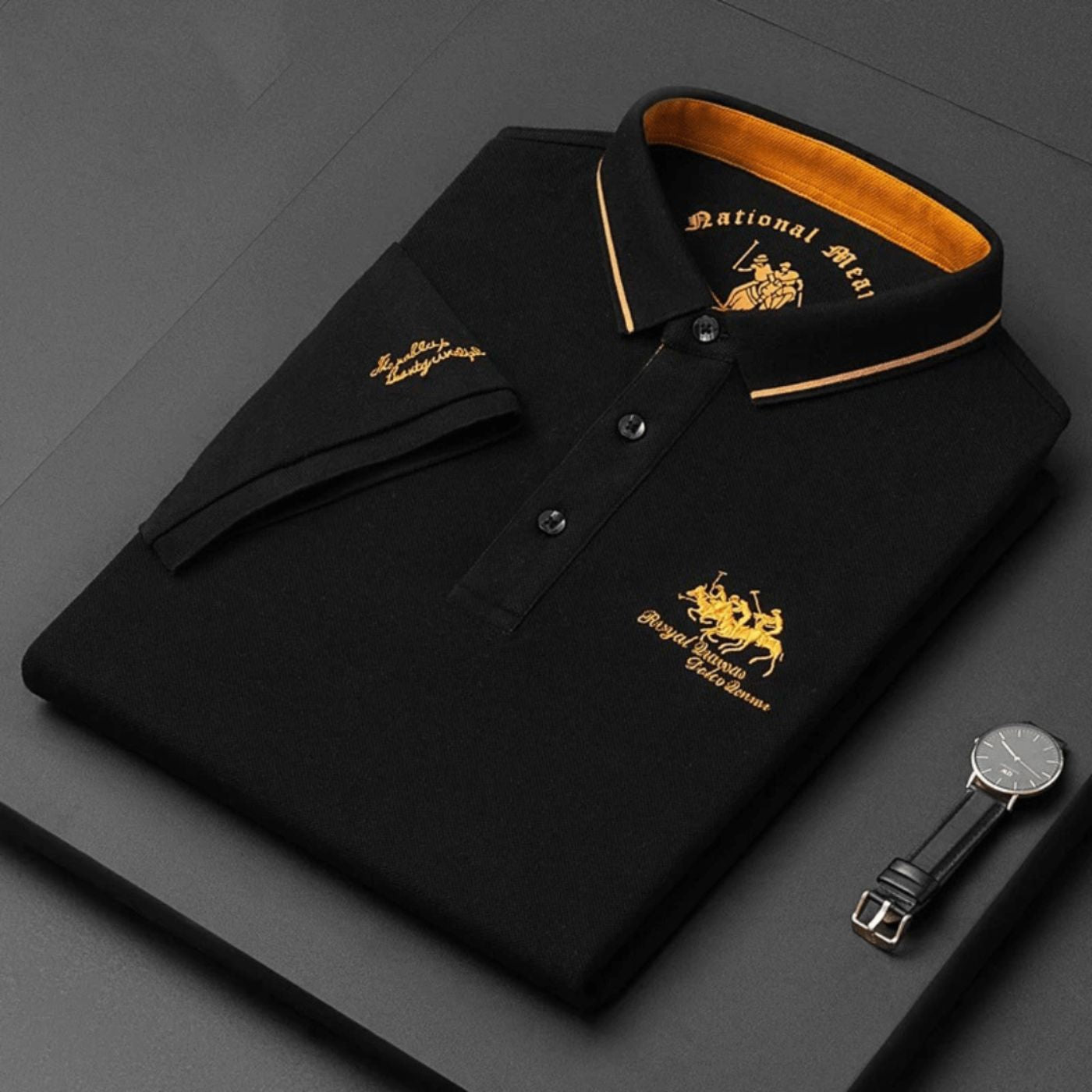 Caspar™ | Luxe Polo Shirt