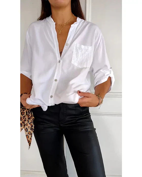 Liva™|Casual Glamoureuze Top