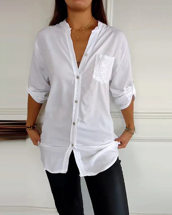 Liva™|Casual Glamoureuze Top