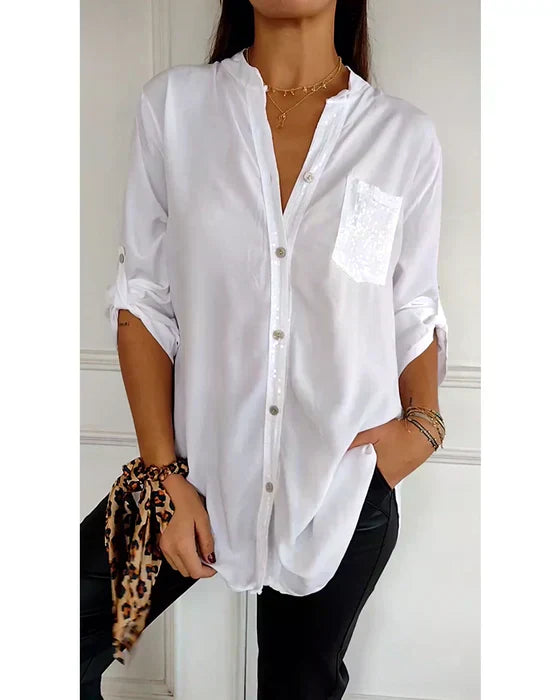 Liva™|Casual Glamoureuze Top