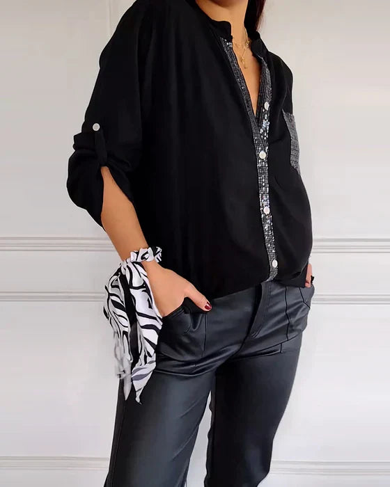 Liva™|Casual Glamoureuze Top