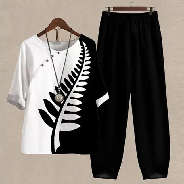 Gabriëlla™ | Comfortabele Blouse & Broek Set