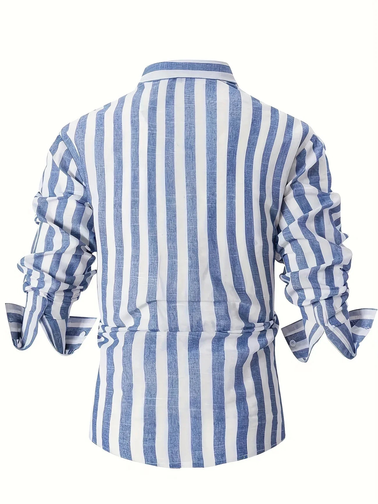 Victor™ | Elegante Gestreept Overhemd