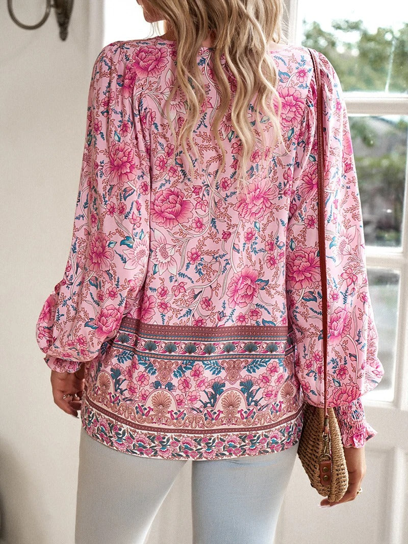 Nadine™ | Elegante Bloemenblouse