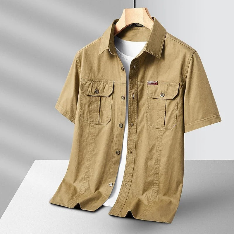 Kasper™ | Short Sleeve Outdoor Overhemd