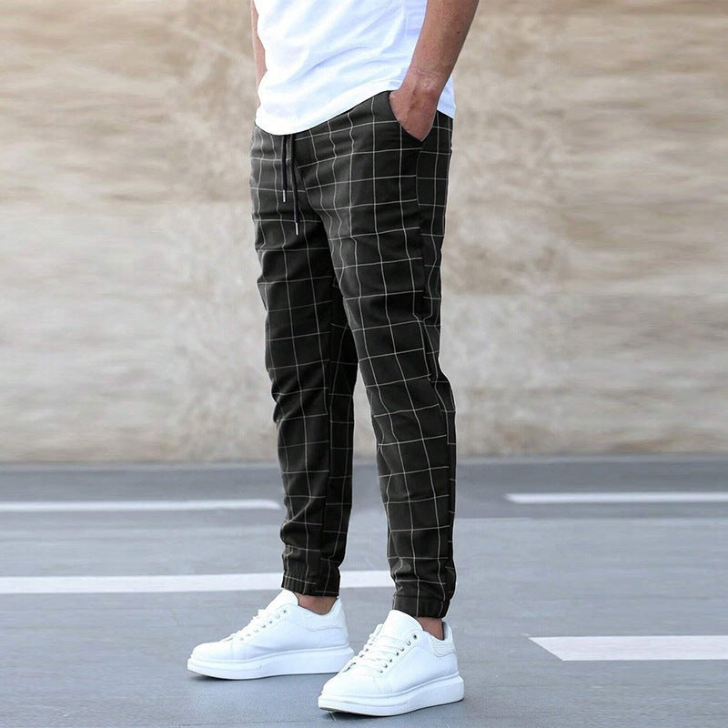 Jasper™ | Geruite Jogger Broek