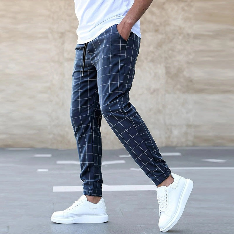 Jasper™ | Geruite Jogger Broek