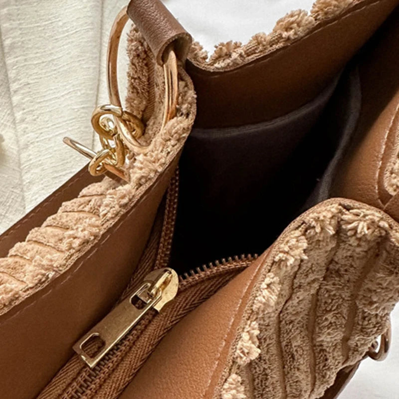 Pleun™ |Stijlvolle Corduroy draagtas
