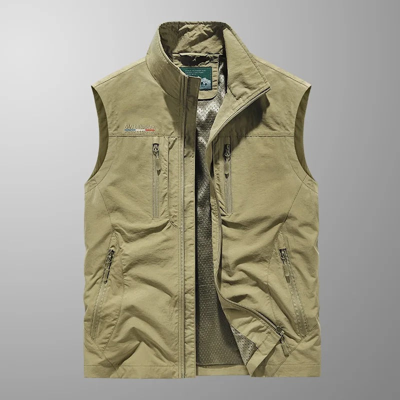 Gijs™ | Ademend Cargo Gilet
