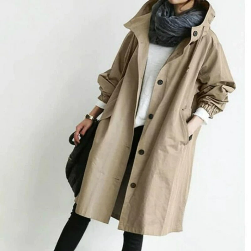 Barbara™|Elegante, waterbestendige trenchcoat