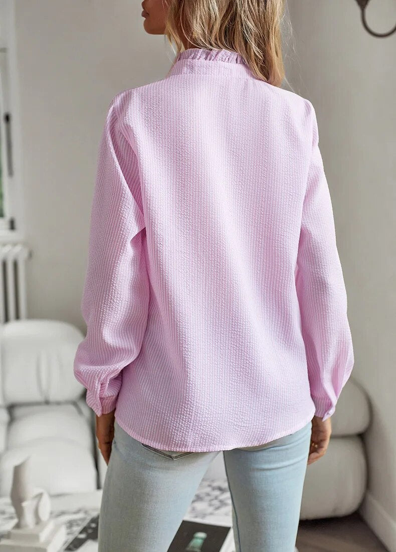 Babs™ | Elegante Polo Blouse