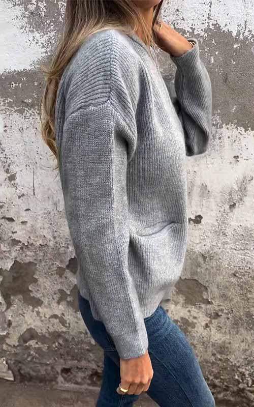 Maud™|Knus Vest met Rits