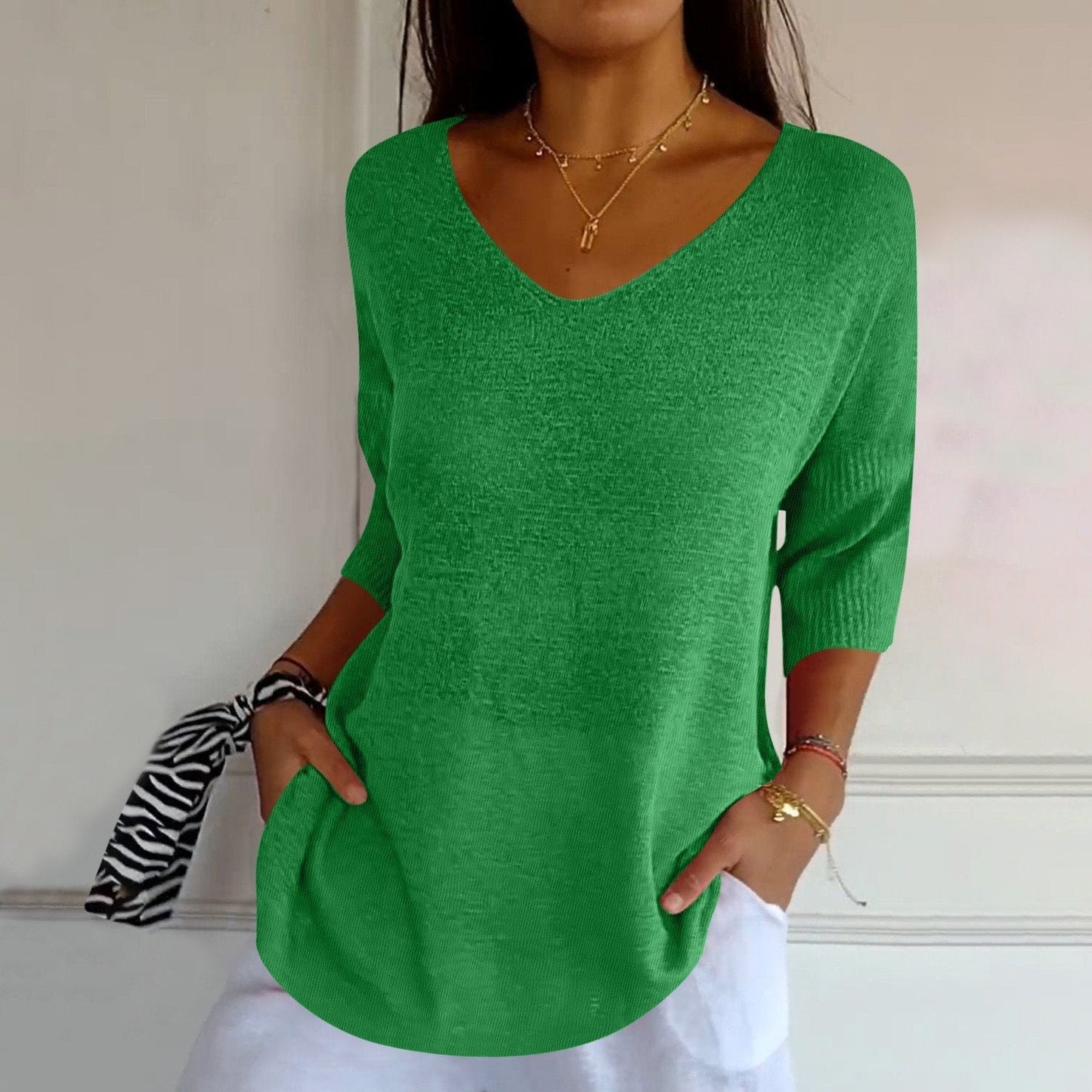 Veerle™|Ontspannen Elegante Top