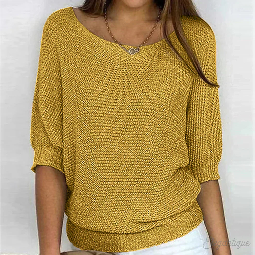 Irene™ | Relaxed Gebreide Top
