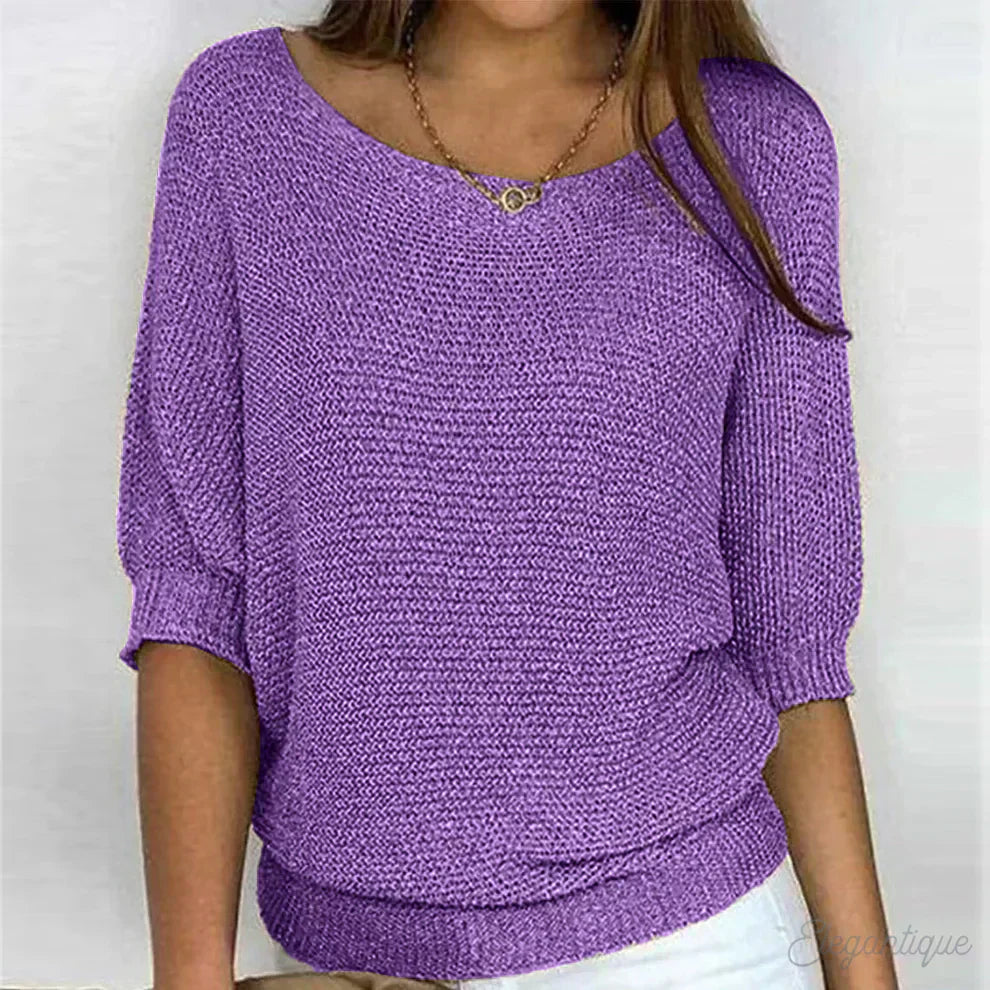 Irene™ | Relaxed Gebreide Top