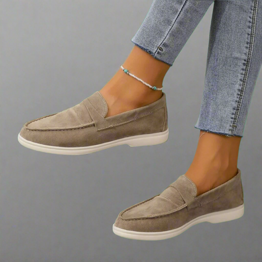 Inaya™|Handgemaakte Elegante Suède Mocassins