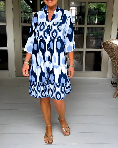 Anouk™ | Midi Jurk Met Knopen