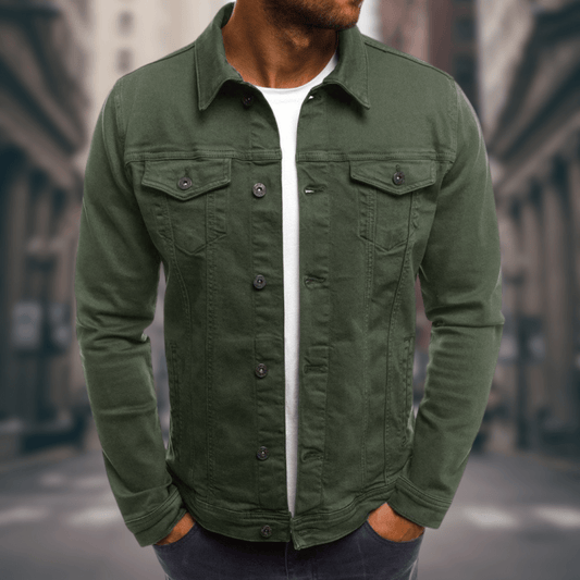 Gijsbert™ | Denim Jas met Stretch 