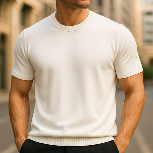 Bram™ | Elegante Katoenen T-shirt 
