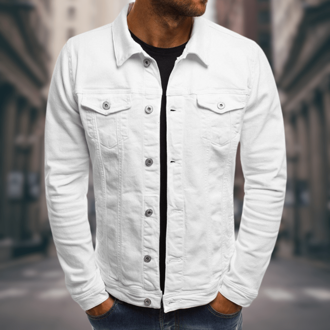 Gijsbert™ | Denim Jas met Stretch 