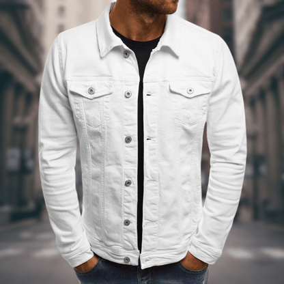 Gijsbert™ | Denim Jas met Stretch 
