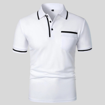Jasper™ | Slim-Fit Polo Met Korte Mouwen  
