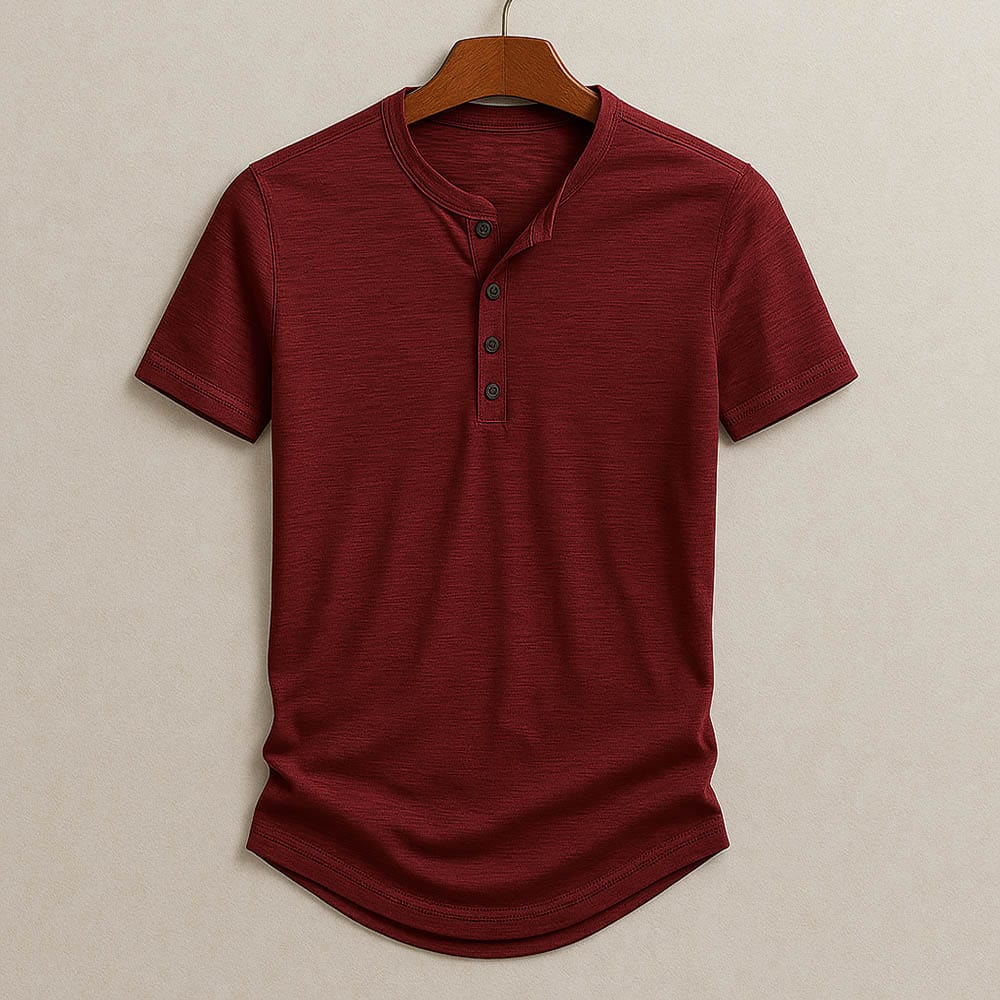 Hidde™ | Casual Henley Overhemd  