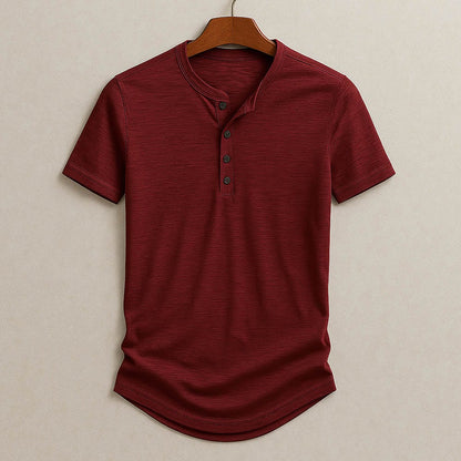 Hidde™ | Casual Henley Overhemd  