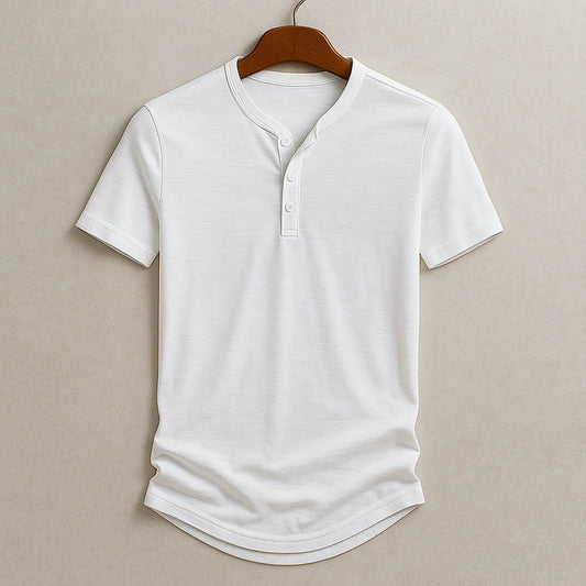 Hidde™ | Casual Henley Overhemd  
