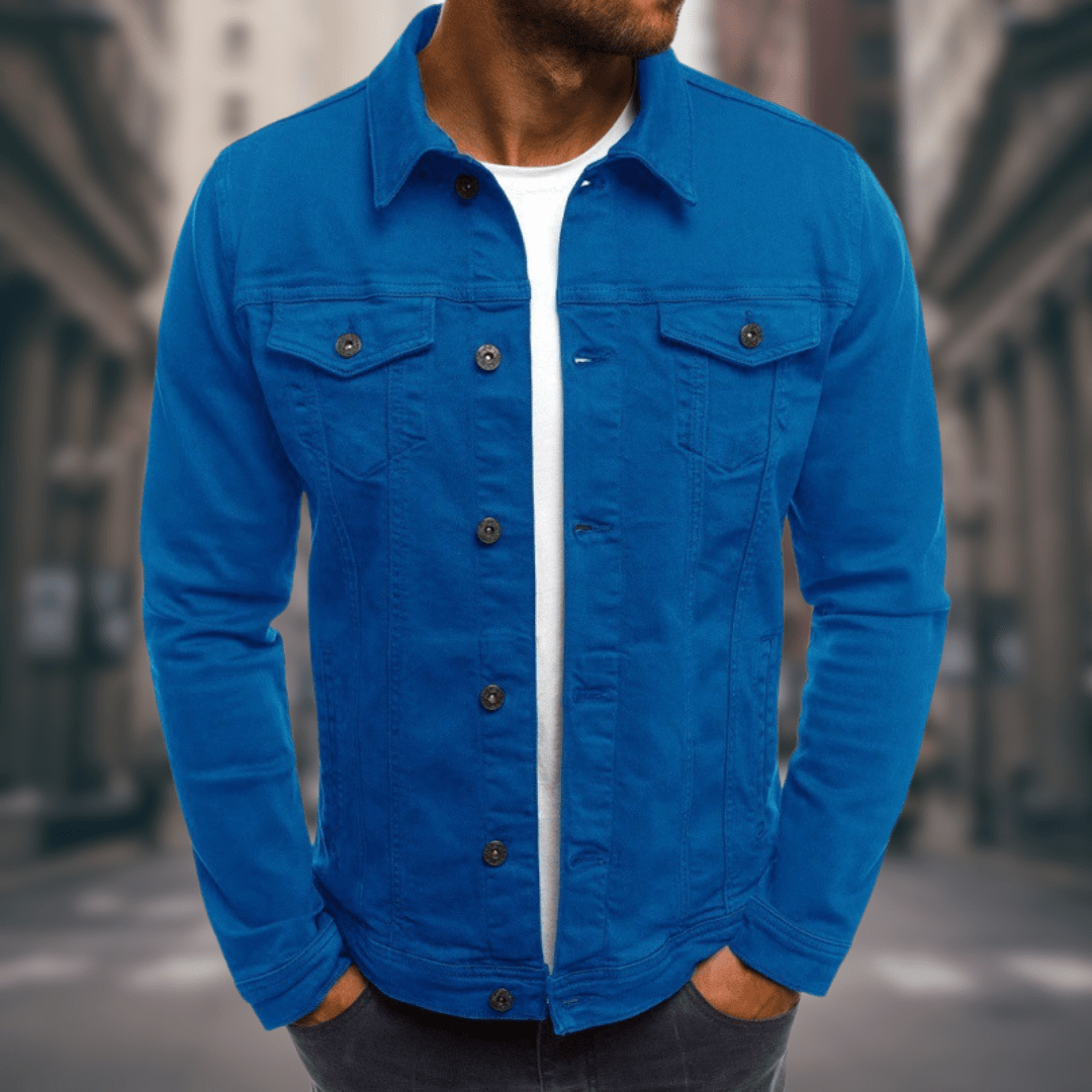 Gijsbert™ | Denim Jas met Stretch 
