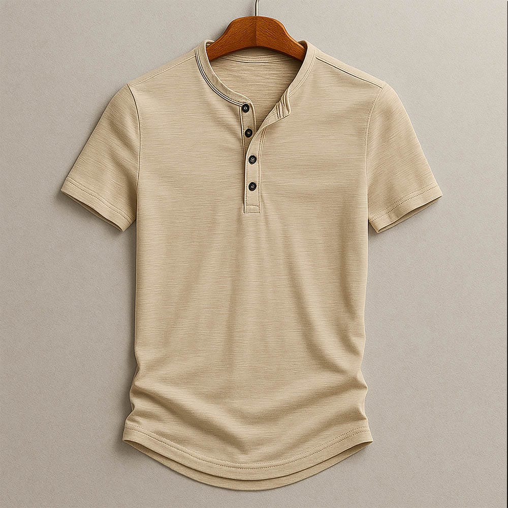 Hidde™ | Casual Henley Overhemd  