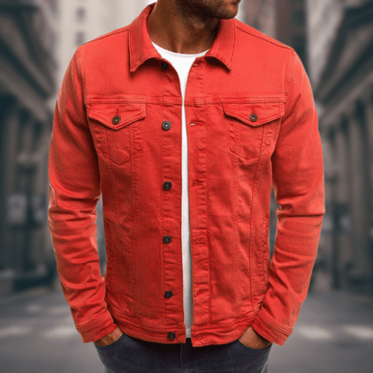 Gijsbert™ | Denim Jas met Stretch 