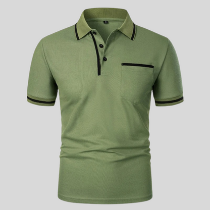 Jasper™ | Slim-Fit Polo Met Korte Mouwen  