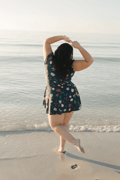 Sanne™ | Badpak Met Volants & Borstondersteuning